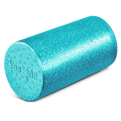 Yes4All High-Density EPP Round Back Roller Foam, Exercise Foam Roller for Yoga, Pilates & Stretching - 12, 18, 24, 36 inch