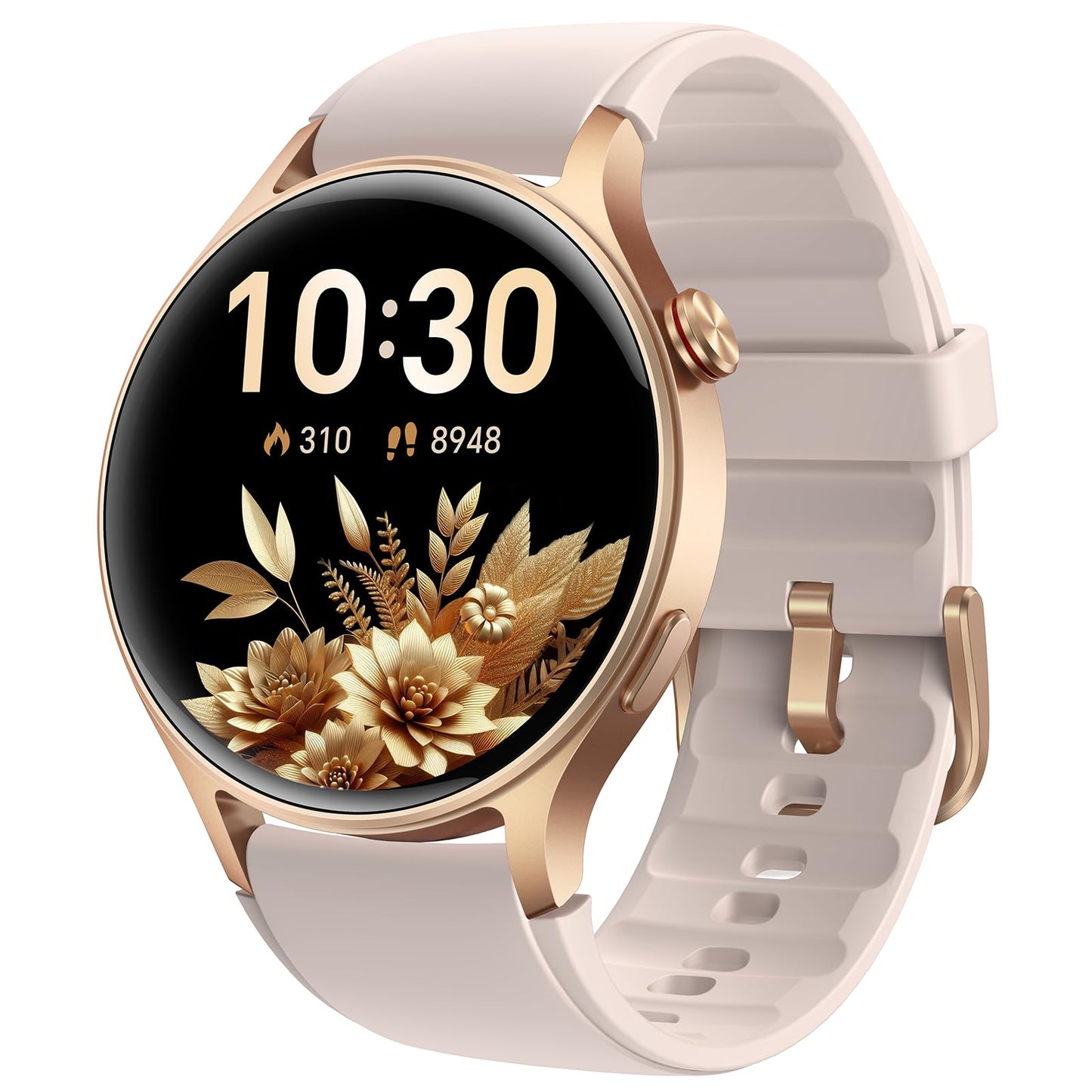 aeac Smart Watch for Women, 1.32'' AMOLED Ultra-Clear Screen Activity Trackers with Heart Rate/Sleep/SpO2 Monitor, Smartwatch for iPhone/Samsung/Android, 110+ Sport Modes Waterproof Fitness Watch
