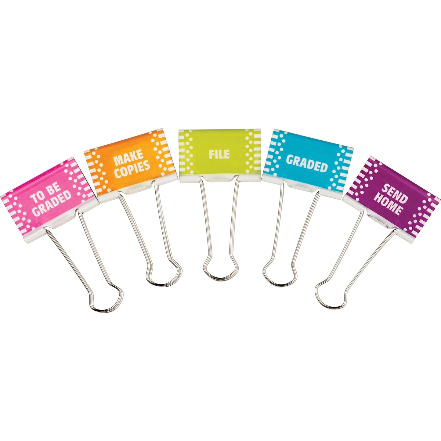 Teacher Created Resources Classroom Management Large Binder Clips (20690)
