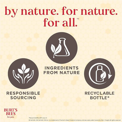 BURT'S BEES FOR PETS Deodorizing Spray for Dogs, Manuka Honey & Charcoal, Reduces Odor Between Baths, 95%+ Natural Origin, No Artificial Fragrance, Sulfates or Colorants, Milk & Honey Scent, 10 Fl Oz