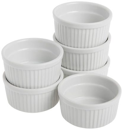 Norpro 4oz/120ml Porcelain Ramekins, Set of 6
