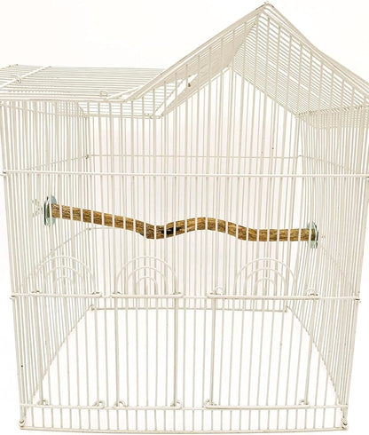 Polly's Full Length Hardwood Bird Perch, 18-Inch