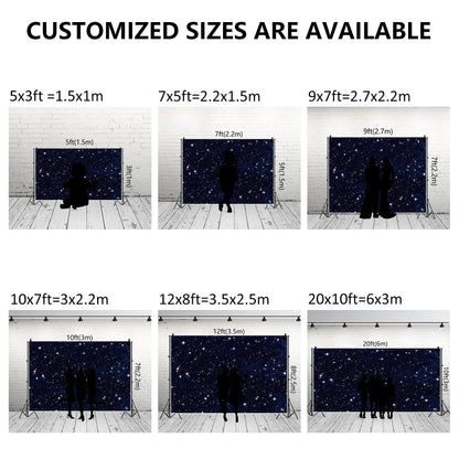 Renaiss 6x4ft Starry Night Sky Photo Backdrop Galaxy Universephotography Background Twinkle Stars Classroom Outer Space Theme Party Decor Kids Birthday Banner Astronauts Artistic Photo Booth Props