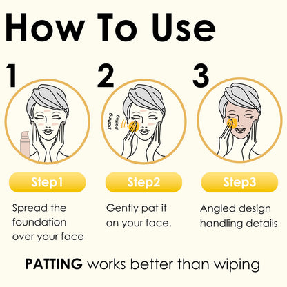 5Pcs Makeup Sponge For Foundation Concealer And Powder, Latex Free Blender Sponge For Natural And Easy Makeup Soft Long-lasting And Beginner-friendly, Green, Medium