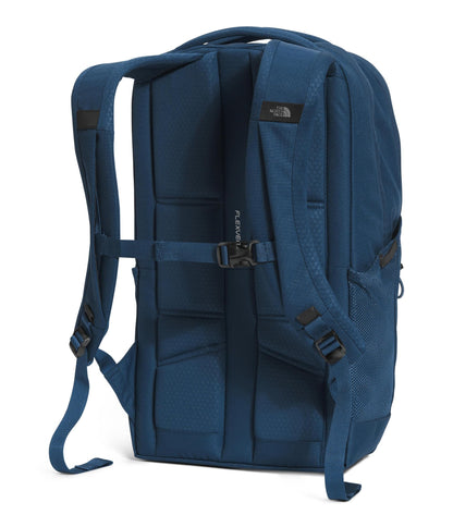 The North Face Jester Everyday Laptop Backpack - Commuter Daypack, Water Repellent, Laptop Sleeve, Shady Blue/TNF White-NPF, One Size