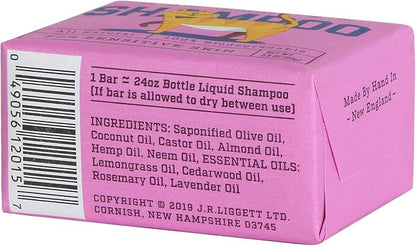 J.R.LIGGETT'S Cat Shampoo Bar, Natural Cleansing Bar for Cats with Sensitive Skin, Hypoallergenic Feline Formula Gently Deep Cleans with No Essential Oils, Detergent-Free, 3.5 oz