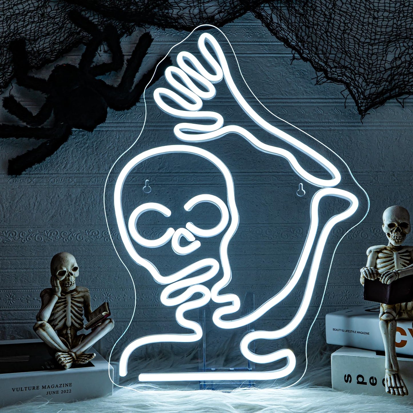 Looklight Lady Neon Sign,Neon Sign for Wall Decor,Lady Back Neon Light Up Sign,LED Sign Blue Neon Sign for Bedroom Man Cave Game Room Home Party Art Decor,Bar,Club
