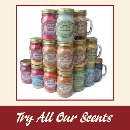 Our Own Candle Company, Pineapple Punch Scented Mason Jar Candle, 100 Hour Burn Time, 13 Ounces