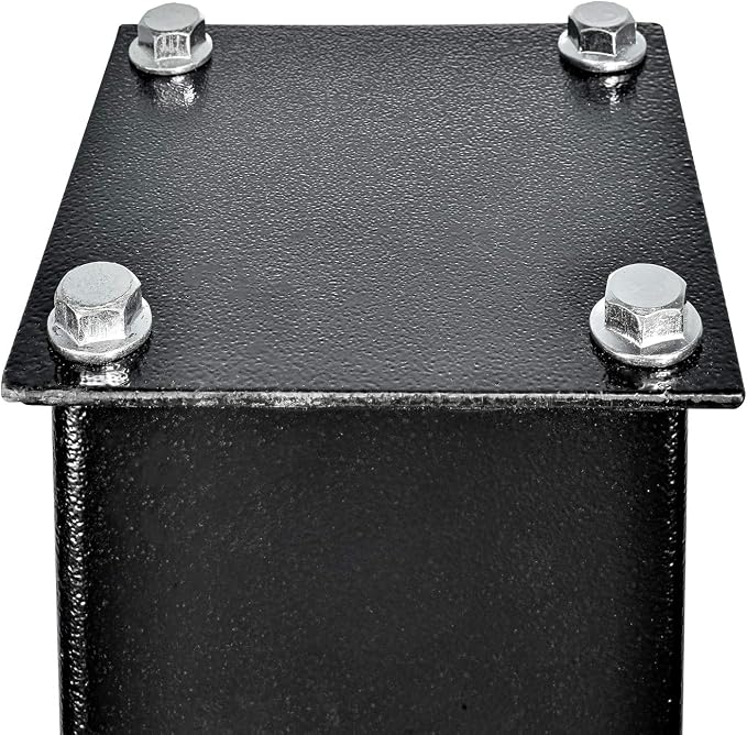 Mail Boss 7121, Black In-Ground Mounting Post, 43 x 4 x 4 inches, for Use with Mailbox