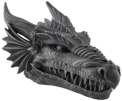 Design Toscano Stryker the Smoking Dragon Sculptural Incense Box