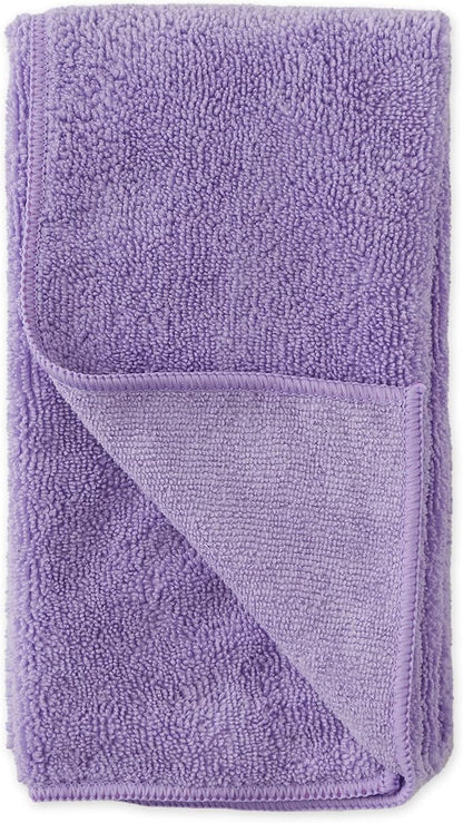 Bone Dry Pet Grooming, Embroidered Microfiber Towel Drying Collection, 15x30, Lavender