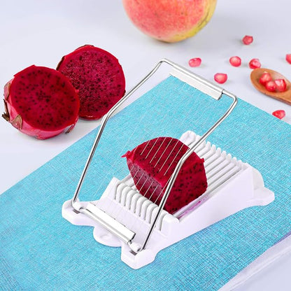 Slicer for Salami Butter Spam and Fruit with 10 Slices Stainless Steel