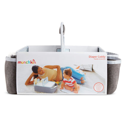Munchkin® Portable Diaper Caddy Organizer, Grey