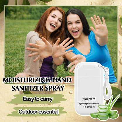 24 Pack Mini Hand Sanitizer Spray Keychain Thank You Hand Sanitizer Mist Travel Size Bulk Employee Appreciation Gift for Coworker Teacher Mother Scent Moisturizing Hydrating for Gym Purse Backpack