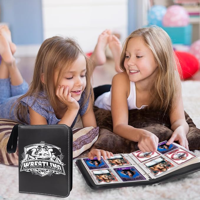 400 Pockets Card Binder for Trading Cards,Portable Waterproof Storage Bag with Removable Sleeves for Sports Cards Collectors