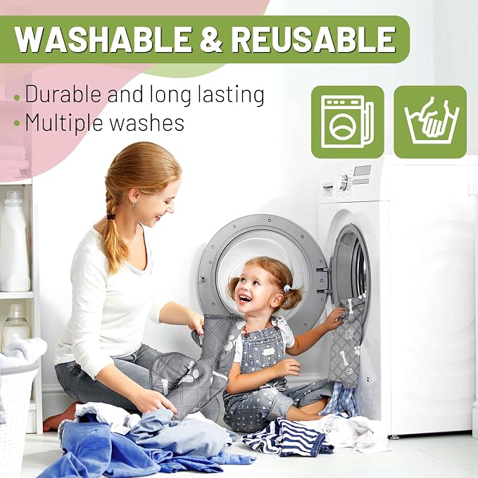 PatiencET Washable Pee Pad for Dogs, 72" x 72" Extra Large, Reusable Non-Slip Waterproof Playpen & Whelping Pad, Super Absorbent Floor Protector for Large Dogs & Multi-Pet Homes