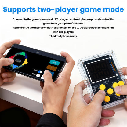 DIY Soldering Project AI Chatbot Game Console Kit Electronic Soldering Kit with Classic Game Weather Clock Music Spectrum