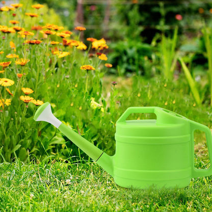 1 Gallon Watering Can Indoor Plants with Removable Sprinkler Head and Handle, Plastic Long Spout Watering Cans for Flower Garden Plants Indoor House Bonsai
