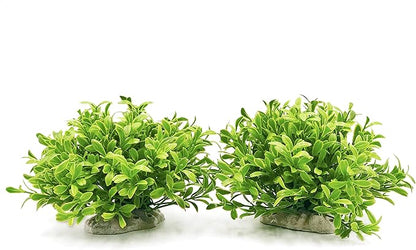 Aquarium Decorations Fish Tank Artificial Green Water Plants Made of Soft Plastic, Safe for All Fish & Pets (Style-3)