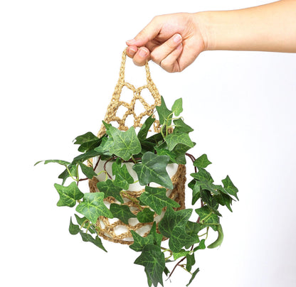Shineloha 2 Packs Hanging Planters for Indoor Plants up to 6 in., Wall Plant Holder | Plant Hanger Indoor, Wall Planters for Indoor Plants, Hanging Plant (2PK, for 6 inch Pot)