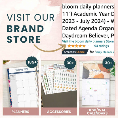 bloom daily planners Magnetic Chore Chart Planning Pad - Daily & Weekly Habit To Do Tracker for Adults, Teens, Kids - Family Organizer and Responsibility Reward System - 60 Sheets - 6” x 9”, Bright