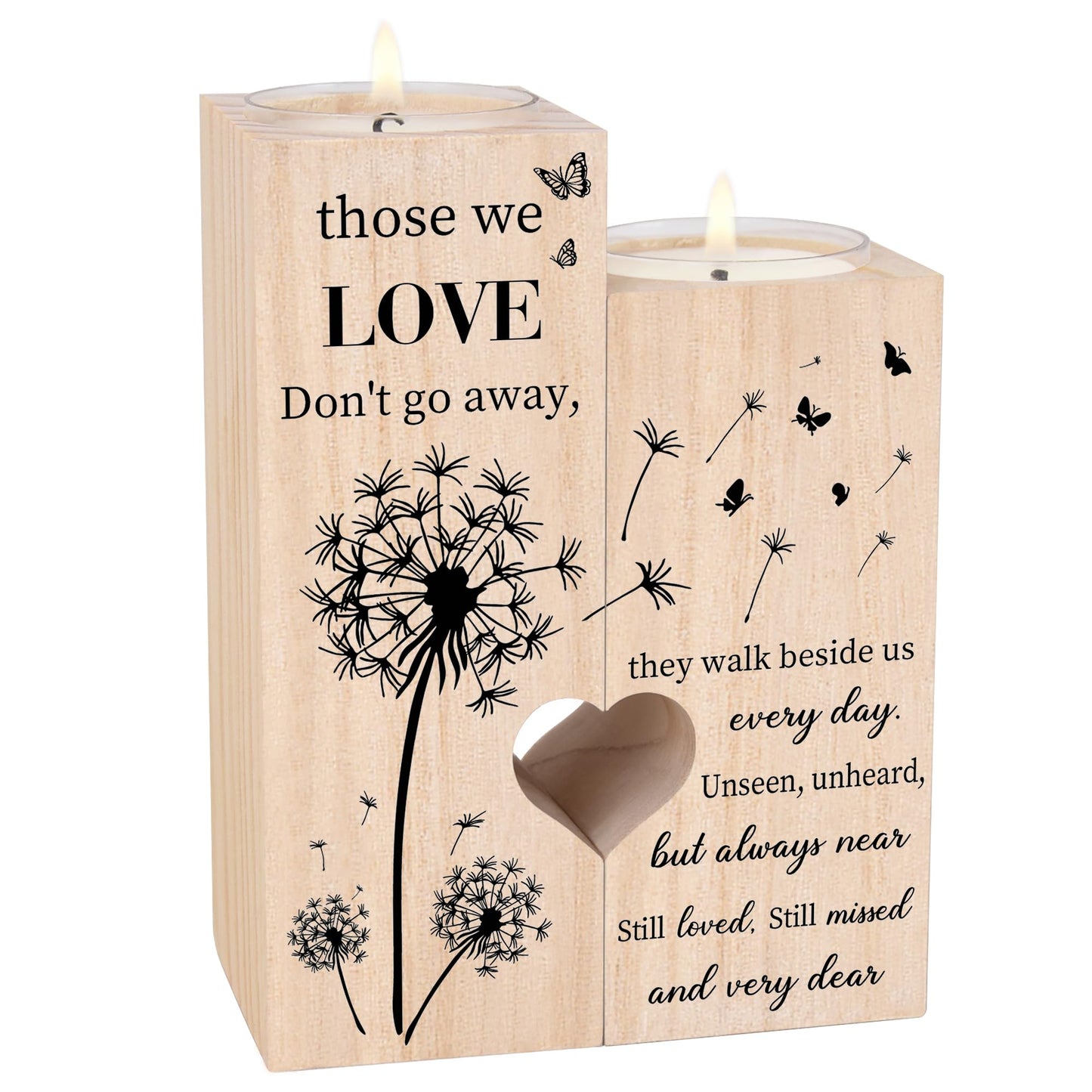 Sympathy Gifts for Loss of Loved One, Bereavement Candle Holders - Condolence Gift, Memorial Gifts for Mother Father Grandma