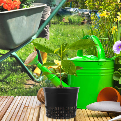 10PCS 3 Inch Hydroponic Net Pots - Black Plastic Planting Baskets for Soilless Culture, Ideal for Home, Garden, and Balcony Use