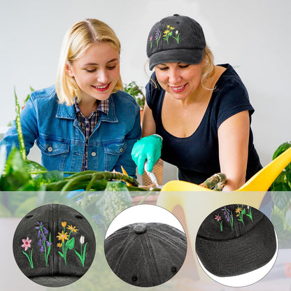 Sunnychicc 4 Pcs Gift Set for Plant Lovers Women, Mother's Day, Birthday Plants Themed Gift Set with 15oz Coffee Cup Gardening Hat Gardener Plant Socks Shovel Spoon for Lady Mom Gardening Supplies