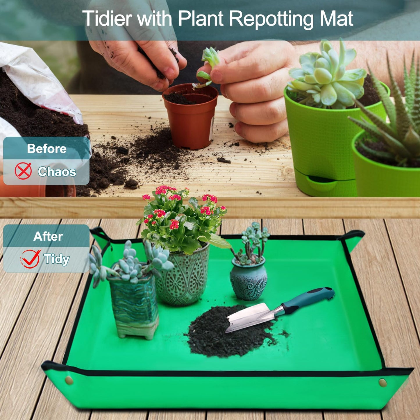 Kynup Garden Tools, Gardening Tools Set with Garden Hand Shovel, Garden Trowel, Rust Resistant Gardening Essentials, Supplies, Garden Stuff, Gardening Gifts Kits for Women
