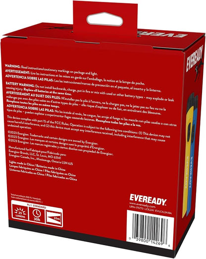 Eveready LED Flashlight Bright Reliable Flashlights for General Purpose, Great for Camping, Car, Emergency Storm Power Outage Handheld Flashlight (Batteries Included) (Pack of 16)