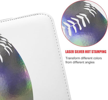 400 Pockets Baseball Card Binder, Portable Waterproof Storage Album with Removable Sleeves for Baseball Sports Cards 2025-2026 Collectors