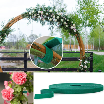 AUGHOA Plant Tape, 6 Roll 196 Ft Garden Tape, Reusable Garden Plant Ties, Adjustable Twist Ties for Tying Plants, Flowers, saplings and Vines (196 ft x 1/2 in)