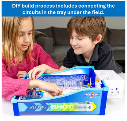 SNAP CIRCUITS Soccer Shot | Soccer Game | 2-Player Game | Tabletop Game | STEM Toy | 7+ Years