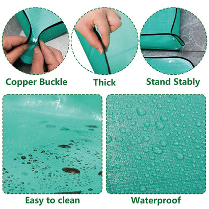 17-Piece Succulent Plant Care Tool Set, 26" and 39.4" Plant Transplanting Mats, Indoor Transplanting Supplies, Including Pot Transplantingg Mat, Mini Gardening Tool Set for Plant Care