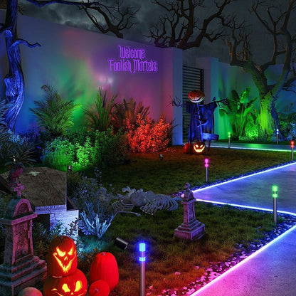 Welcome Foolish Mortals Neon Sign, Anime Fans Neon Light Spooky Gothic Haunted Mansion LED Coffin Decor USB Powered, for Horror Party Haunted House Man Cave Home Room Themed Bars(16.1 * 9.4 In)