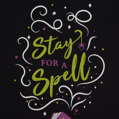 DII Witchful Thinking Collection Halloween Kitchen Décor, Dish Towel Set, 18x28, Stay for a Spell, 3 Piece