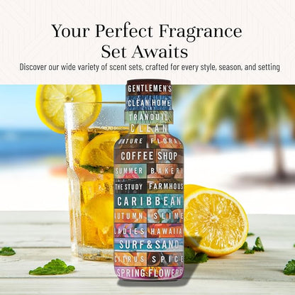 P&J Trading Fragrance Oil Summer Set | Candle Scents for Candle Making, Freshie Scents, Soap Making Supplies, Diffuser Oil Scents