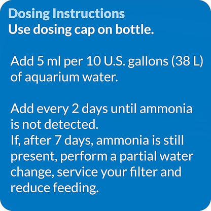 API AMMO-LOCK Freshwater and Saltwater Aquarium Ammonia Detoxifier 4-Ounce Bottle, AMMO LOCK, 4 OZ