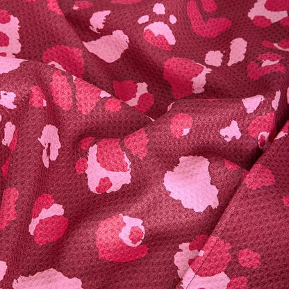 Dock & Bay Pet Towel - Super Absorbent & Quick Drying Dog Towels with Bag - 100% Recycled - Pink Paws, Medium (90x50cm, 35x19)