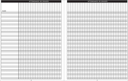 Floral Teacher's Lesson Planner