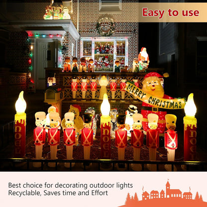 Meonum 1 Set Blow Mold Light Kit Replacement, E27 E26 Single Light Cord Kit with Switch Fuse Plug, for Indoor Outdoor Halloween Christmas Village House Craft Decorations and Salt Lamp