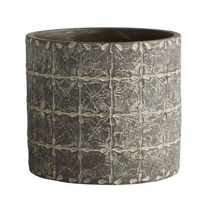 47th & Main Cement Planter Pot, 4.9" Tall, Bricks