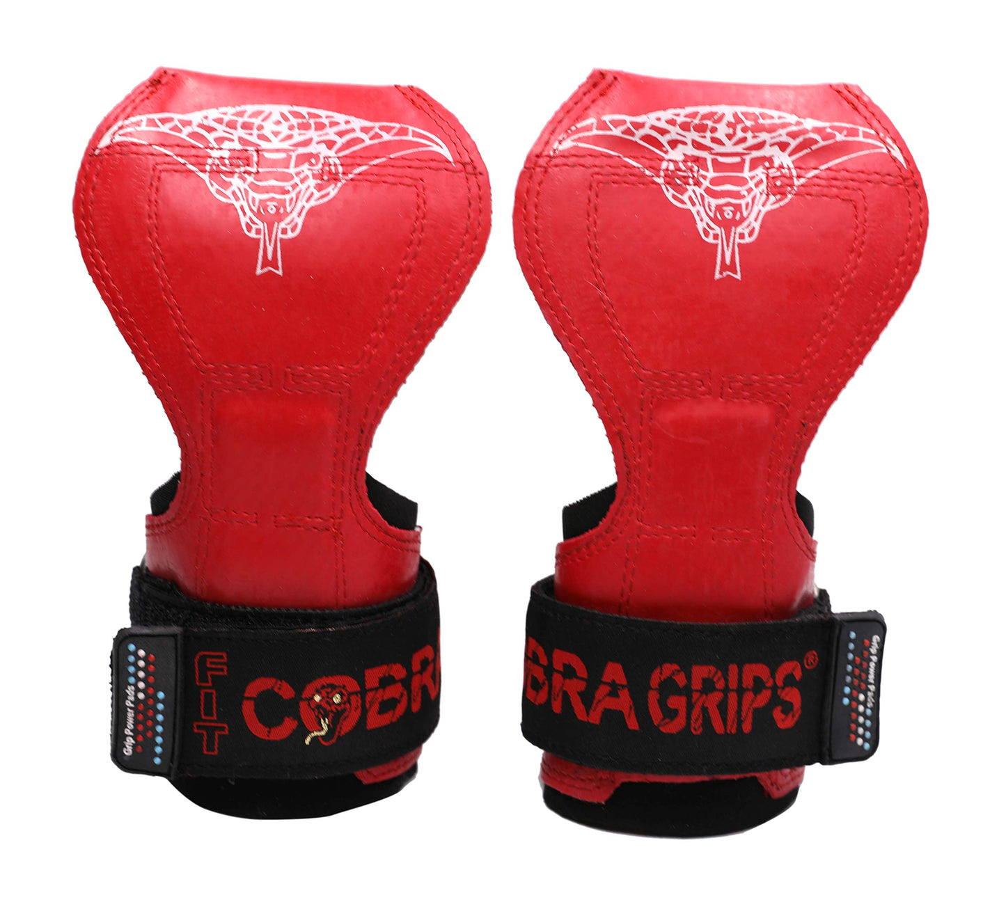 Cobra Grips PRO Weight Lifting Gloves Heavy Duty Straps Alternative Power Lifting Hooks for Deadlifts Adjustable Neoprene Padded Wrist Support Bodybuilding