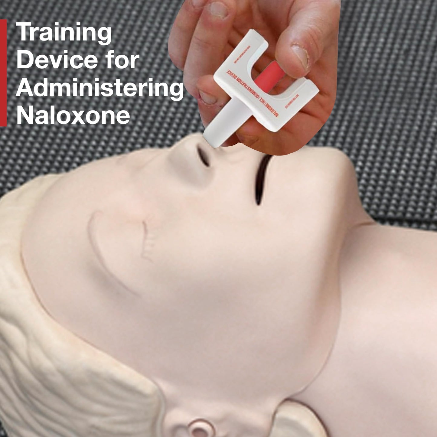 Training Device for Naloxone Nasal Spray | for Use in First Aid Training for Opioid Overdose | Reusable | Includes Two Nasal Spray Training Devices & Instructions (Pack of 5) | Contains NO Medication