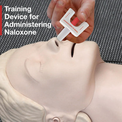 Training Device for Naloxone Nasal Spray | for Use in First Aid Training for Opioid Overdose | Reusable | Includes Two Nasal Spray Training Devices & Instructions (Pack of 5) | Contains NO Medication