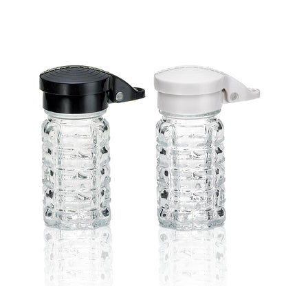 Moisture Proof Humidity Free Shake it Free Shaker Glass Salt and Pepper Shakers by Tumbler Home