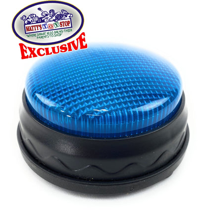 Matty's Toy Stop Lights & Sounds Electronic 3 Mode Red & Blue Game Answer Buzzer and Count Down Timer Gift Set Bundle (Perfect for Games, Classrooms, etc.) - 2 Pack