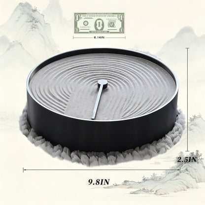 Zen Garden for Desk, Sand & Zen Garden Kit, Premium Sand Tray Therapy Desktop Meditation Room