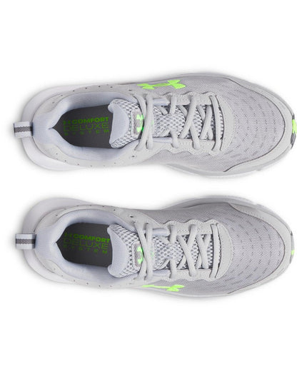 Under Armour Men's Charged Assert 10, (011) Mod Gray/Mod Gray/Hyper Green, 15.5, US