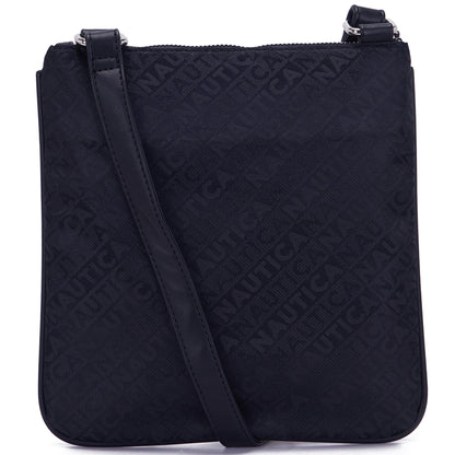 Nautica Lakeside Signature Jaquard North South Crossbody Bag